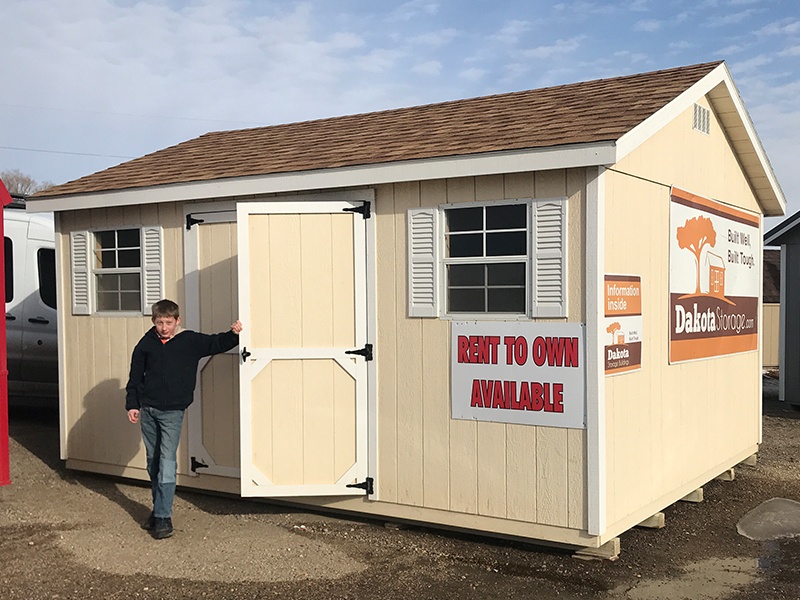 Dakota Storage Buildings' Milbank, South Dakota Shed Display Lot